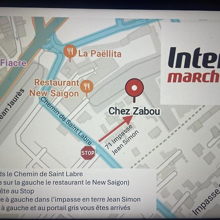 "Chambre" Chez Zabou Carpentras Ngoại thất bức ảnh